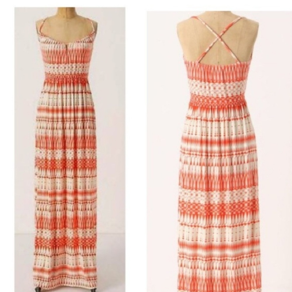 NWT Anthropologie Deletta Shapeshifter Maxi Dress